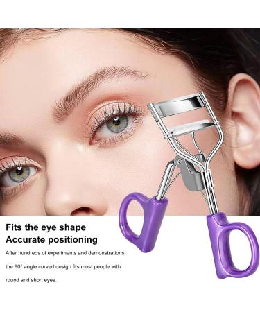 Eyelash Curler Set Lash Curlers with 10 Pieces Silicone Refill Pads Professional Makeup Eyelashes Curler for Women Fit All Eye Shapes Curl Eyelashes Naturally - Buy Online on GoSupps.com