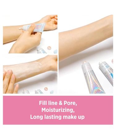 Unicorn Glow Primer + Hydrating Foundation #1 Light | Long Wear Formula - Buy Online on GoSupps.com