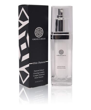 Forever Flawless Diamond Infused Facial Cleanser Anti-Aging Hydrating Face Wash with Vitamins A & E and Antioxidants Gentle Daily Cleanser for All Skin Types Men & Women (2.03 fl oz)