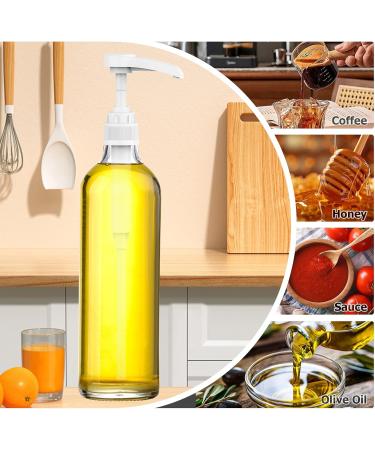 4-Pack Coffee Syrup Pump 750ml Dispenser Pump for Syrup Bottles Coffee Flavoring Syrup Pump 25.4 Oz Bottles - Buy Online on GoSupps.com
