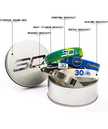 eBenchwheel NBA Star Basketball Bracelet Gift for Friends - Warriors Curry Standard Yellow - Buy Online on GoSupps.com