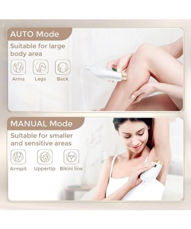 LVARA FDA Cleared IPL Hair Removal Device - Painless At-Home Laser Hair Remover for Women & Men - 999,999 Flashes for Facial, Bikini, Legs, & Armpits - Buy Online on GoSupps.com