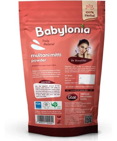 Feron Babylonia Multani Fullers Earth Bentoniet klei poem 200g - Buy Online on GoSupps.com