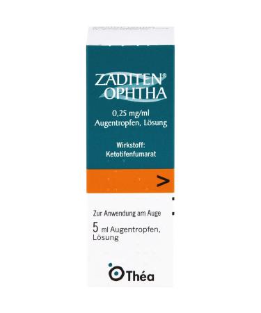 Zadite Ophta eye drops 1x5 ml