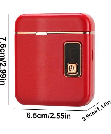 Auto Nail Clippers - 3 Modes Adjustable Electric Fingernail Clippers | Manicure Pedicure Tool Safety Cutter & Trimmer with Storage Light for Kids Home Use Red - Buy Online on GoSupps.com