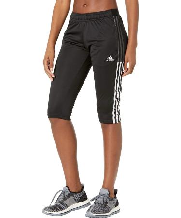 adidas Women's Tiro 21 3/4 Pants - Medium Black | Performance Sportswear - Buy Online on GoSupps.com