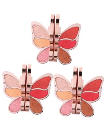 Beavorty Girl Eye Shadow 3 pcs cream eyeshadow creme eyeshadows Makeup Supply Combo plate woman Pearlescent 1 count (Pack of 1) As Shown 2x3pcs