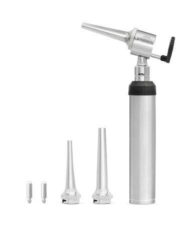 AISI Otoscope with light veterinarian professionally open -hearted white light LED 3V lighting with 3 stainless steel cones Vetscope guarantee 24 months