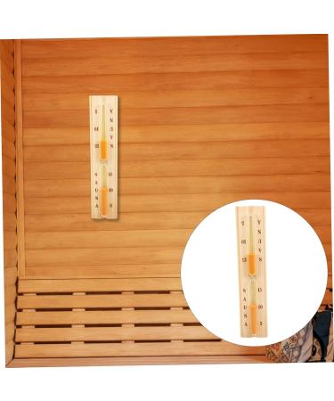 Doitool 15-Minute Sandwatch Timer - Wood Sauna Timer Hourglass for Home & Gym | Perfect 15-Minute Countdown for Sauna Sessions - Buy Online on GoSupps.com