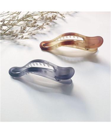 Duckbill Clip Large Size Clear Hair Clips Ladies Hair Clips Headdress Hair Accessories (Color : 0249-7) - Buy Online on GoSupps.com