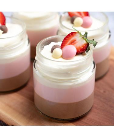 BAM Strawberry Chocolate Drops Callets Melting Chips Home and Pro Baking Strawberry Taste 250g - Buy Online on GoSupps.com