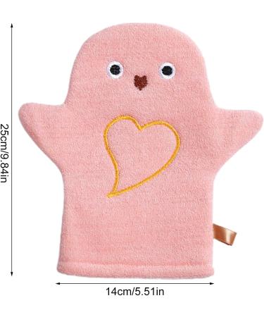Toilet Bath Wash for Bath - Bath Body Scrubber | Soft Double-Sided Wash Mitts in Cute Animal Style Easy Carry Toiletry for Boys - Buy Online on GoSupps.com