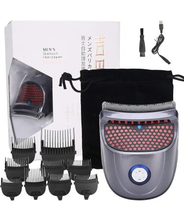 Stainless Steel Blade Hair Clipper USB Grooming Kit Fast Trimming 9 Limit Combs Lightweight Portable Design Water Washing Sideburn Trimming - Buy Online on GoSupps.com
