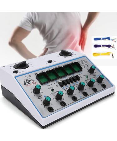Jintaoma pulse electrotherapy acupuncture instrument electro-acupuncture stimulator massage device 6-channel outputs patch massage arthritis and muscle strength for pain relief