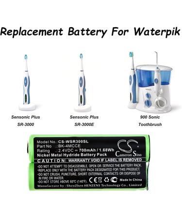 Replacement 700mAh Battery for Waterpik 900 Sonic Toothbrush & Sensonic Plus SR-3000 | Optimal Performance & Compatibility - Buy Online on GoSupps.com