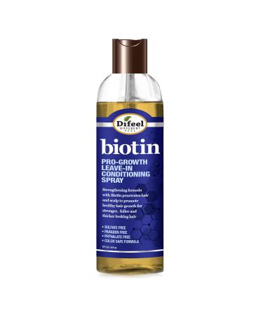 Difeel Pro-Growth Biotin Leave in Conditioning Spray 6 oz. - Hair Loss Leave in Treatment