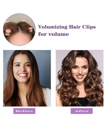 12PCS Volumizing Hair Clips - 6 Color Root Clips for Curly Hair Volume | Fluffy Hair Volumizer Clips | Instant Hair Volume Clip DIY Styling Tool for Women - Buy Online on GoSupps.com