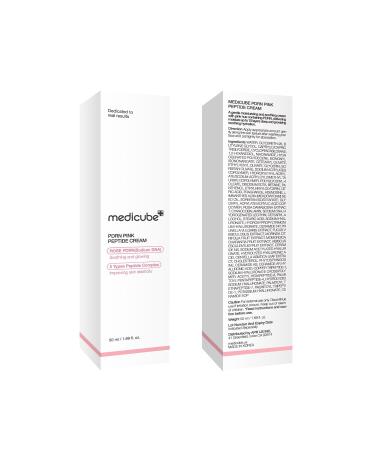 medicube PDRN Pink Hyaluronic Moisturizing Cream | Blemish Recovery Relief & Hydrating Care | Restores Skin Elasticity & Glow | Korean Skincare for Even Skin Tone & Pore Care | 50ml / 1.69 fl.oz. Rose PDRN (Vegan) 1.69 Fl  - Buy Online on GoSupps.com