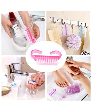 Swysgs Grip Nail Brush Set - 9 Pieces Hand Washing & Scrubbing Brushes for Beauty Nail Care & Cleaning Internationally Available - Buy Online on GoSupps.com