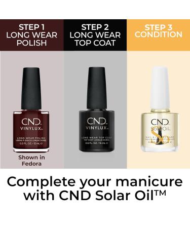 CND Vinylux Longwear Gray Nail Polish Gel-like Shine Chip Resistant 0.5 Fl Oz - Buy Online Internationally - Buy Online on GoSupps.com