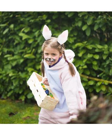 Easter Halloween Cosplay Bunny Rabbit Ear Hair Clip - White TSFJ37 - Buy Online on GoSupps.com