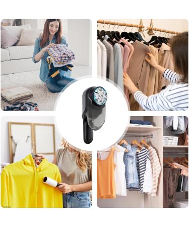 Rechargeable Lint Remover - LED Display Fabric Shaver for Clothes Sweaters Carpets & Plush Toys | Best Fuzz Remover & Defuzzer - Buy Online on GoSupps.com