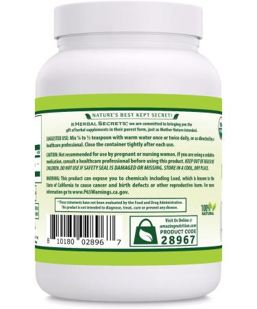 Herbal Secrets Organic Tribulus Powder Supplement | 2 G Per Serving | 16 Oz (454 G) | Non-GMO | Gluten Free | Made in USA - Buy Online on GoSupps.com