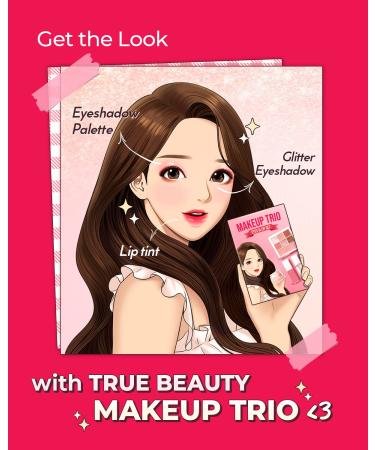 AMTS x True Beauty Edition Love EyeShadow Palette - Matte, Shimmer, Metallic Oam Lasting Cheek Blush - K Beauty Pink Gold Makeup - Buy Online on GoSupps.com