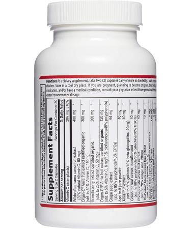 Vibrant Health Super Natural C 3.2 - 60 Vegetable Capsules | Immune Support & Antioxidant - Buy Online on GoSupps.com