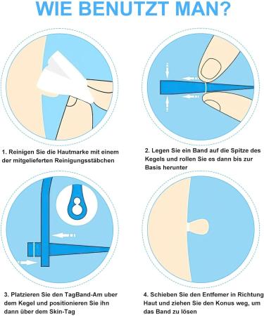 Vossot 3-in-1 Stem Warts Removal Kit | Fast & Effective Wart Treatment with 40 Skin Day Remover Patches | Fibroma & Mole Remover for Face & Neck - Buy Online on GoSupps.com