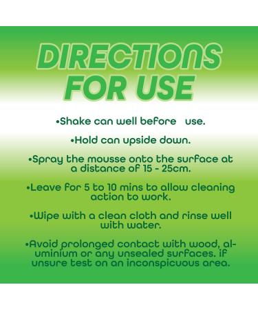 Duzzit Mountain Valley Bathroom Cleaning Mousse - Buy Online on GoSupps.com