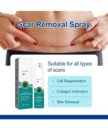 Scar Treatment Spray - Advanced Solution for All Scar Types (3pcs) | Effective Skin Care for Scars | Fast Shipping Worldwide - Buy Online on GoSupps.com