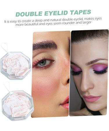 Beavorty Double Sided Tape 1000 pairs Breath Side Shaping Paste Uneven Stickers Double-eyelid Lift Big Double-sided Double Double Eyelid Tapes 1 count (Pack of 1) Assorted Colorx5pcs - Buy Online on GoSupps.com