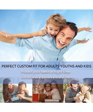 Upgraded Moldable Dental Guard for Teeth Grinding - Stop Bruxism & Clenching Teeth with Night Sleep Guards - Pack of 4 - Buy Online on GoSupps.com