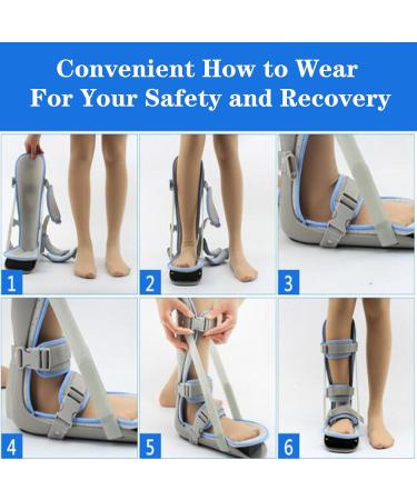 Buy SFKLYU Adjustable Plantar Fasciitis Night Splint | Ankle Stabilizer Brace for Heel Spur & Recovery | International Shipping Available - Buy Online on GoSupps.com