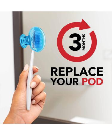 Steripod Clip-On Toothbrush Protector - 8 Count Multicolor Pack for Ultimate Hygiene - Buy Online on GoSupps.com