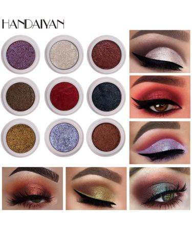 Loose Shadow Pigment Eye Glitter Mud Sequins Eyeshadow Nudes (J One Size) 1 count (Pack of 1) J - Buy Online on GoSupps.com