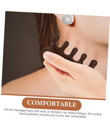 Beavorty Green Sandalwood Massage Comb for Women - Multi-Tool Wide Tooth Wooden Ridge Comb - Buy Online on GoSupps.com