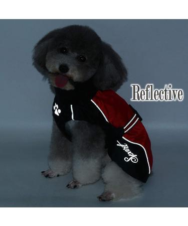 Ranphy Waterproof Dog Rain Coat for Medium & Large Dogs | Reflective Breathable Ultra-Light Jacket with Abdominal Protection - Perfect for Dachshund & Labrador | 3XL Orange & Gray - Buy Online on GoSupps.com