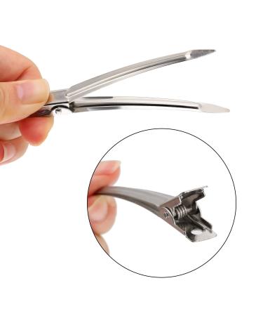 Hicarer 3.5 Metal Curl Clips Duck Bill Sectioning Alligator Hair Clips (24 Pieces) - Buy Online on GoSupps.com