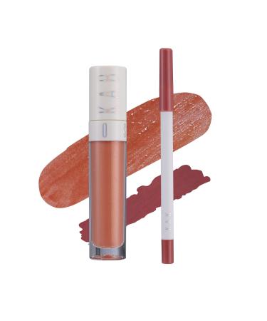 KAB Cosmetics Lip Oil Duo (Kissable)