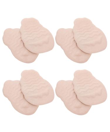 NOLITOY 4 Pairs Metatarsal Pads Forefoot Pads Ball of Foot Cushions Gel Insoles Shoe Inserts Forefoot Support Adhesive Pad for Women High Heels Foot Care
