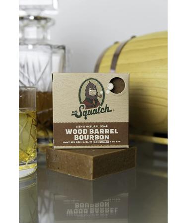 Dr. Squatch Variety Pack: Manly Soap & Deodorant - Organic, Aluminum-Free, Wood Barrel Bourbon & Bay Rum - Buy Online on GoSupps.com
