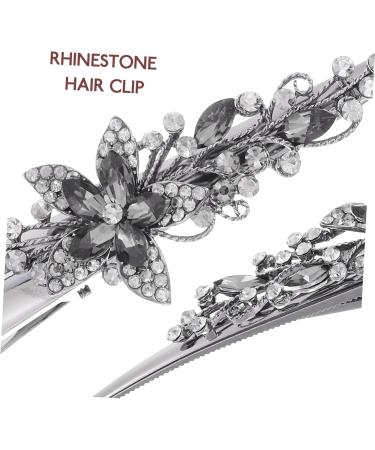 minkissy Hair Accessories Clips Women Hair Clip Hair Clip for Girl Clip for Hair Decorative Hair Clip Rhinestone Hair Clip Duckbilled Hair Clip for Women Cute Hair Clip Metal Decorate Miss - Buy Online on GoSupps.com