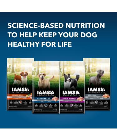 Iams Advanced Health Dry Dog Food Adult Mobility Support Chicken & Whole Grain Recipe 2.72kg Bag - Buy Online on GoSupps.com