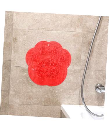 FOMIYES Back Cleaning Scrubbers Pink Foot Scrubber Pad Shower Foot Cleaner - Buy Online on GoSupps.com
