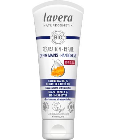 Lavera - Hand cream repair/creme mains reparation organic FR-DE - 75ml