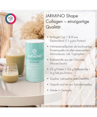 Diet Shake Powder for Weight Loss (500g) | Low Calorie Gluten-Free Lactose-Free | Healthy Protein Drink | Jarmino | Made in Germany - Buy Online on GoSupps.com