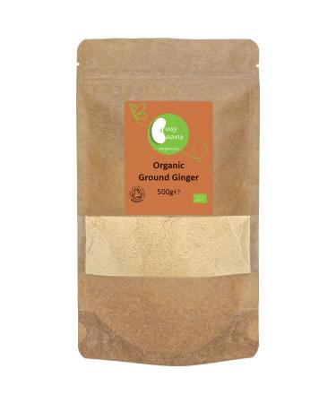 Organic Ginger Ground - Certified Organic - by Busy Beans Organic (500g)