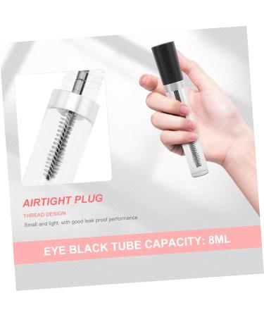 Healeved 4 Sets Empty Mascara Tube Clear Mascara for Eyelashes Volume Clear Eyelash Mini Funnel Plastic - Buy Online on GoSupps.com